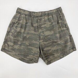 Social Standard by Sanctuary Camo Camouflage Elastic Waist Shorts
